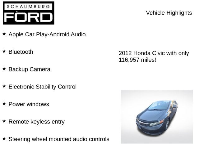 2012 Honda Civic LX