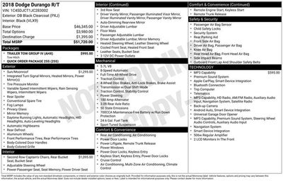 2018 Dodge Durango R/T