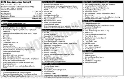 2022 Jeep Wagoneer Series II