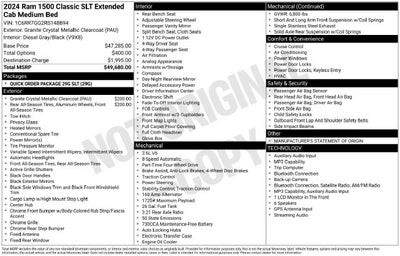 2024 RAM 1500 Classic SLT