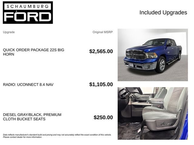 2016 RAM 1500 Big Horn