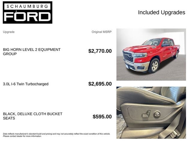 2025 RAM 1500 Big Horn/Lone Star