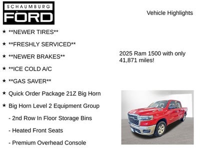 2025 RAM 1500 Big Horn/Lone Star