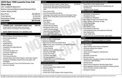 2025 RAM 1500 Laramie
