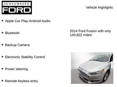 2014 Ford Fusion SE