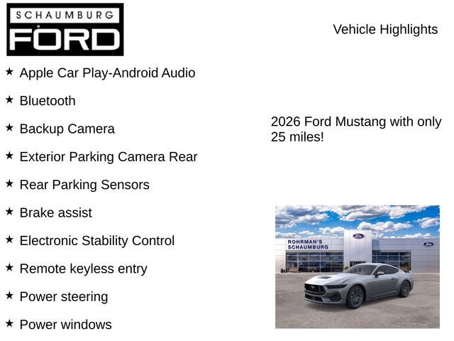 2026 Ford Mustang GT Premium
