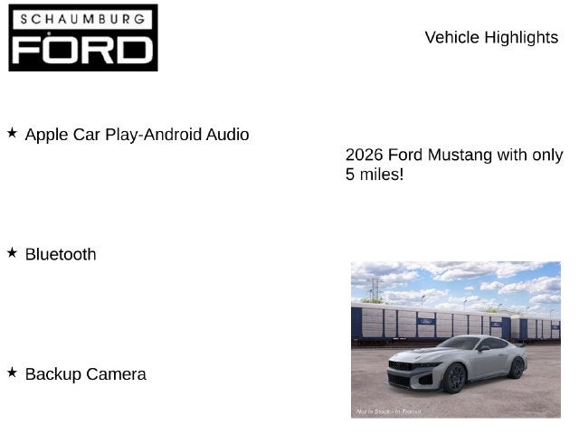 2026 Ford Mustang Dark Horse