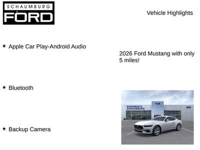 2026 Ford Mustang EcoBoost