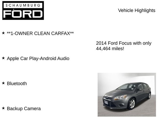 2014 Ford Focus SE