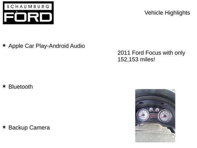 2011 Ford Focus SE