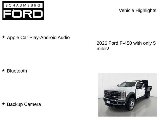2026 Ford F-450SD XL DRW