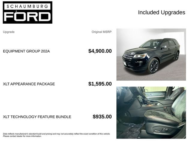 2018 Ford Explorer XLT