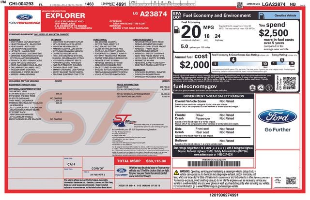 2020 Ford Explorer ST