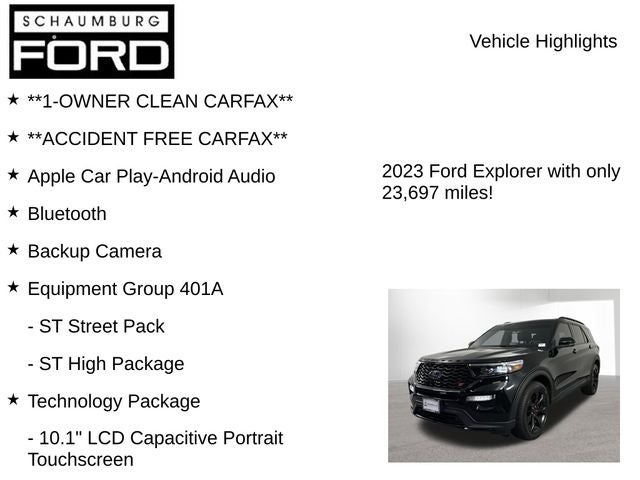 2023 Ford Explorer ST