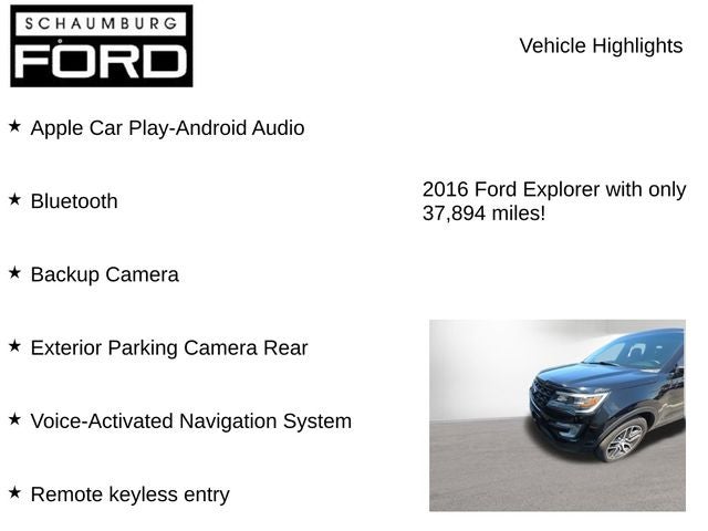 2016 Ford Explorer Sport
