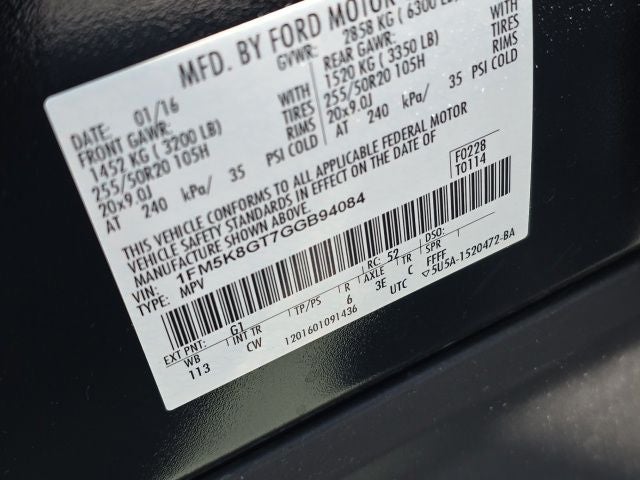 2016 Ford Explorer Sport