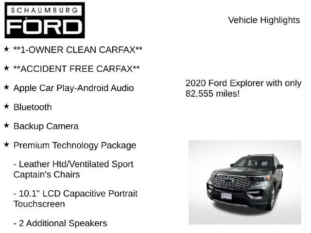 2020 Ford Explorer Platinum