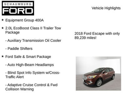 2018 Ford Escape Titanium