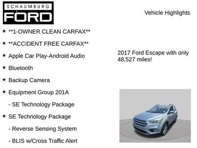 2017 Ford Escape SE