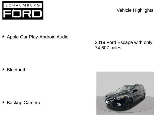 2019 Ford Escape SE