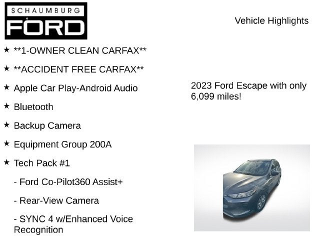 2023 Ford Escape Active