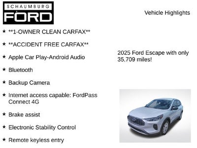 2025 Ford Escape Active