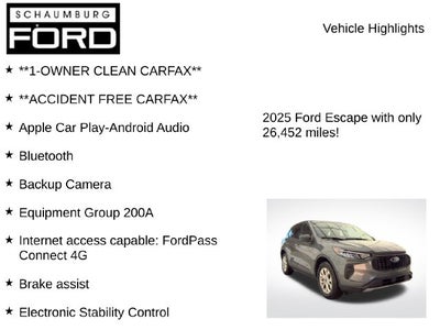 2025 Ford Escape Active