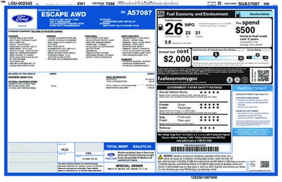 2025 Ford Escape ST-Line Select