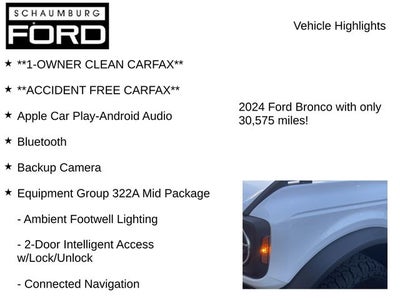 2024 Ford Bronco Black Diamond