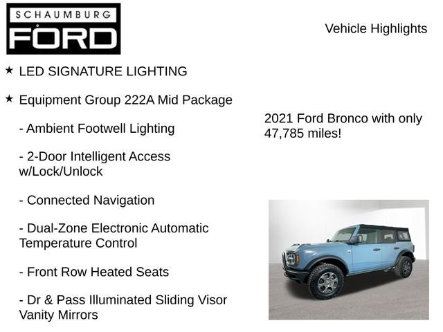 2021 Ford Bronco Big Bend
