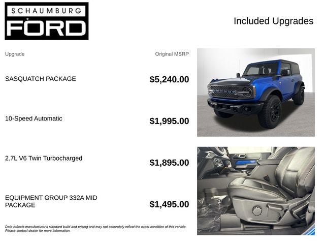 2023 Ford Bronco Badlands
