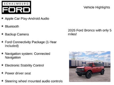 2026 Ford Bronco Outer Banks