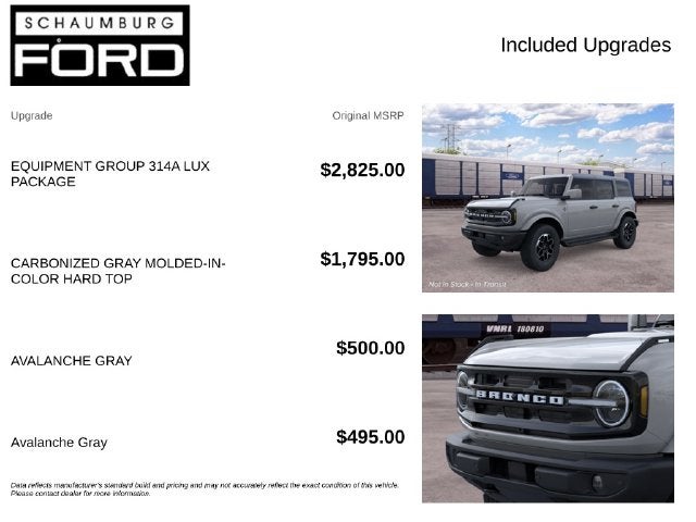 2026 Ford Bronco Outer Banks