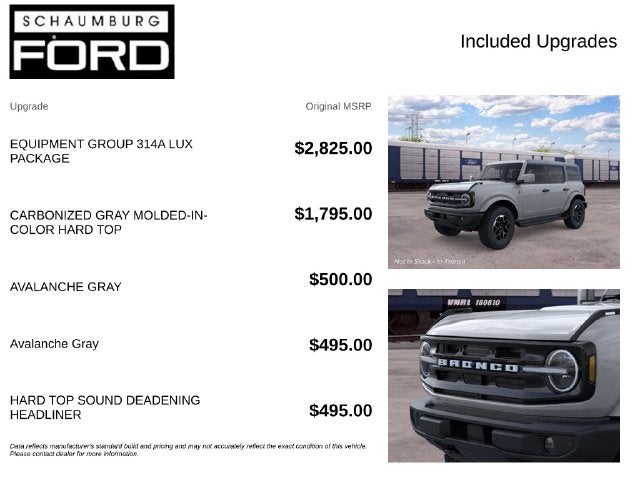 2026 Ford Bronco Outer Banks
