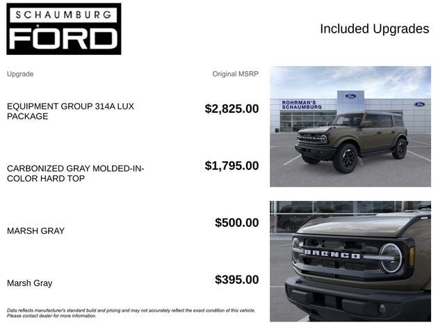 2026 Ford Bronco Outer Banks