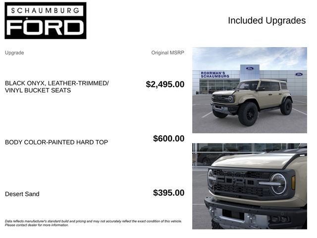 2025 Ford Bronco Raptor