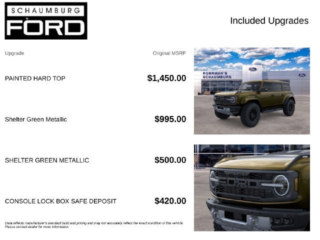 2026 Ford Bronco Raptor