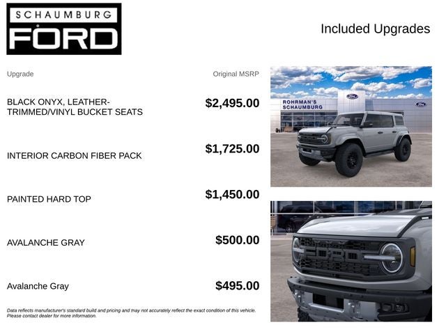 2026 Ford Bronco Raptor