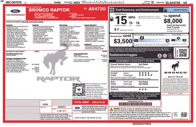 2025 Ford Bronco Raptor