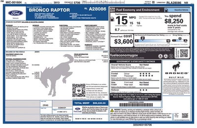 2024 Ford Bronco Raptor