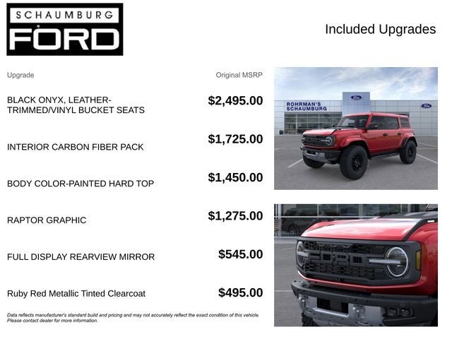 2025 Ford Bronco Raptor