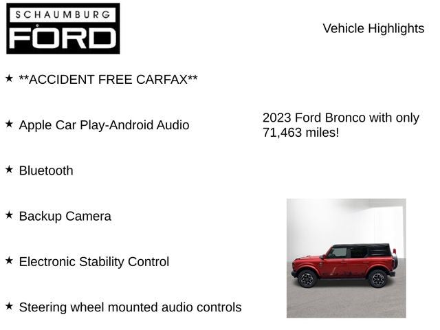 2023 Ford Bronco Outer Banks