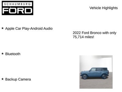2022 Ford Bronco Outer Banks