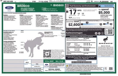 2023 Ford Bronco Outer Banks Advanced