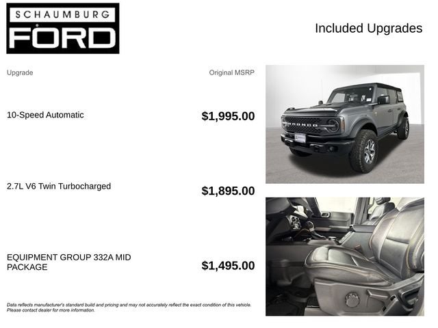 2023 Ford Bronco Badlands