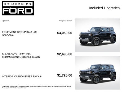2023 Ford Bronco Raptor