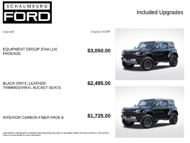 2023 Ford Bronco Raptor