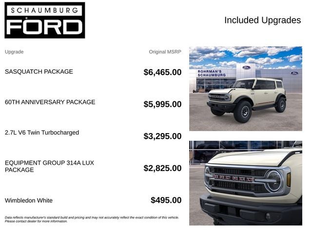 2026 Ford Bronco Outer Banks