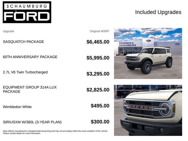 2026 Ford Bronco Outer Banks