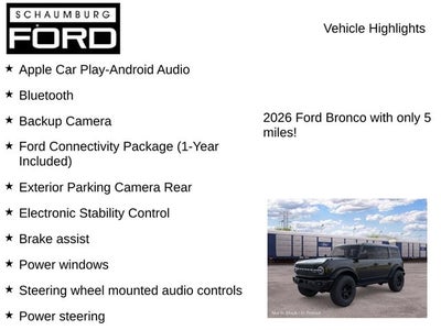 2026 Ford Bronco Badlands